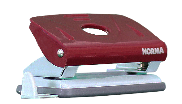 Діркопробивач NORMA (4344N), 10 аркушів, металевий, з лінійкою